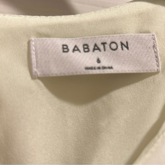 Aritzia Babaton Hamptons Dress Green size 6 - Picture 4 of 6